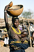 Women. Dogon country. Mali.