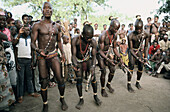 Traditional dance. Atakora. Benin.
