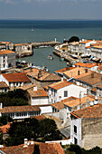 Saint-Martin. Ile de Ré. Charente-Maritime. Poitou Charentes. France.