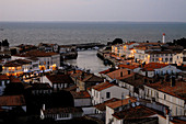 Harbour. Saint-Martin. Ile de Ré. Poitou-Charentes. Charente-Maritime. France.