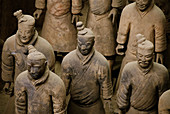 The Terracota Warriors. Xian City. Shaanxi Province. China.