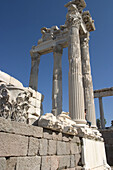Trajans Temple. Pergamum. Turkey.