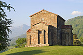 Santa Cristina de Lena pre-Romanesque church, Pola de Lena. Asturias, Spain