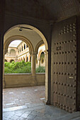 Cloister of the San Jerónimo monastery (16th century), Granada. Andalusia, Spain