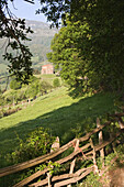 Santa Cristina de Lena pre-Romanesque church, Pola de Lena. Asturias, Spain