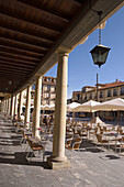 Plaza Mayor or Ayuntamiento, Astorga, Camino de Santiago, León province, Castilla y León, Spain.