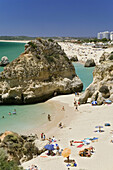 Praia dos tres Irmaos, Alvor. Algarve, Portugal