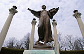 Statue in Lafayette. Indiana, USA
