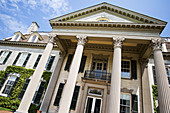 Front of the George Eastman house in Rochester, New York. USA