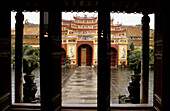 Temple. Forbidden Purple Imperial City. Hue. Central Vietnam