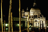 Night Scene. Saint Maria Della Salute. Venice. Italy