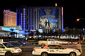 Ballys, Paris Hotel and Casino in the background, Las Vegas, Nevada, USA