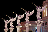 Angels in front of Caesars Palace Hotel and Casino in Las Vegas, Las Vegas, Nevada, USA