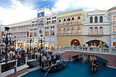 Canale Grande im Venetian Resort Hotel and Casino in Las Vegas, Nevada, Vereinigte Staaten von Amerika