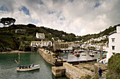 Europa, England, Cornwall, Hafen in Polperro