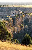 Romanesque chapel of San Frutos in Hoces del Duratón Natural Park. Segovia province, Castilla-León. Spain