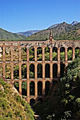 Puente de las Aguilas, Roman aqueduct. Nerja. Málaga province, Andalusia. Spain