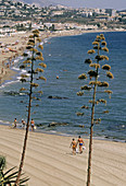 La Cala beach. Mijas. Málaga province. Costa del Sol. Andalusia, Spain