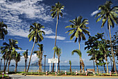 Seafront and beach at the resort of Ao Nang, Krabi, Thailand