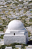 Local cemetery in the town of Monastir. Tunisia