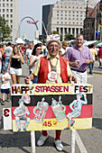 Strassenfest, the annual party celebrating German heritage in St. Louis. Missouri. USA.