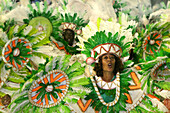 Woman dancing at Carnival, Rio de Janeiro
