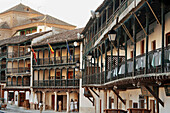 Plaza Mayor and Town Hall. Chinchón. Madrid province. Spain
