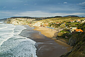 Beach in Sopelana. Biscay. Euskadi. Spain