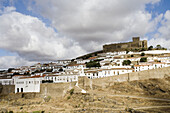 Overview of Mértola, Portugal