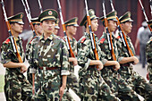 Militar school. Beijing. China.