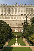 Royal Palace and Campo del Moro Gardens, Madrid, Spain
