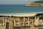 Ruins of old roman city of Baelo Claudia, Tarifa. Cadiz province, Andalusia, Spain