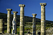 Ruins of old roman city of Baelo Claudia, Tarifa. Cadiz province, Andalusia, Spain