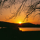 Landa reservoir. Udazkena. Álava province. Euskadi. Spain.