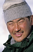 Portrait of a professionnal fisherman, Disko bay, Greenland