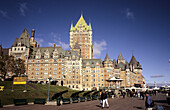 Frontenac castle, Quebec city, Canada