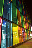 Palais de Congres at night. Montreal, Quebec.