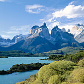 Late afternoon. Cuernos. Torres del Paine National Park. Chile.
