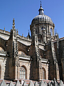 Dome of the old cathedral. Salamanca. Spain.