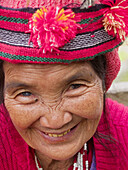 smiling Ifugao woman, Banaue, Philippines