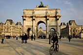 Arc de Triomphe du Carrousel. Paris, France