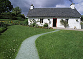 Stone cottage in Scottish Highlands. UK.