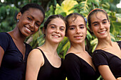 Dancers from the Ballet School Camaguey Cuba