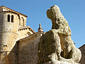 Romanesque Church La Colegiata Santillana Del Mar Cantabria Spain