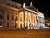 Dona Maria II National Theatre. Lisbon. Portugal