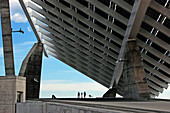 Photovoltaic pergola. Forum. Barcelona. Spain