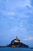 Mont Saint Michel Abbey. Normandy. France