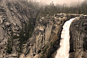 Nevada Falls in Yosemite National park, California. USA.