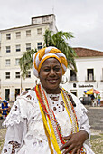 Brazil, Salvador de Bahia, Bahiana woman