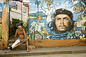 Che Guevara mural. Baracoa. Guantánamo province. Cuba.